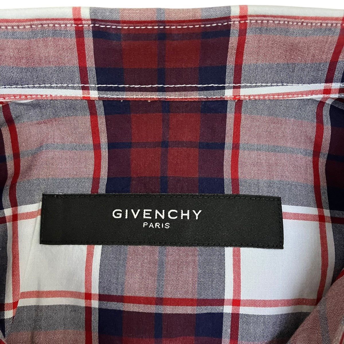 ジバンシィのチェック シャツです。 GIVENCHY 古着・中古 トップス アイテム