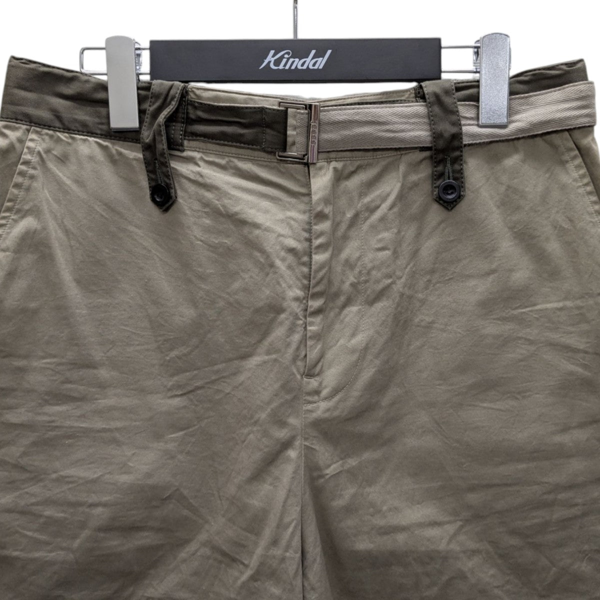 sacai(サカイ) ショートパンツ 23-02979M カーキ サイズ 2