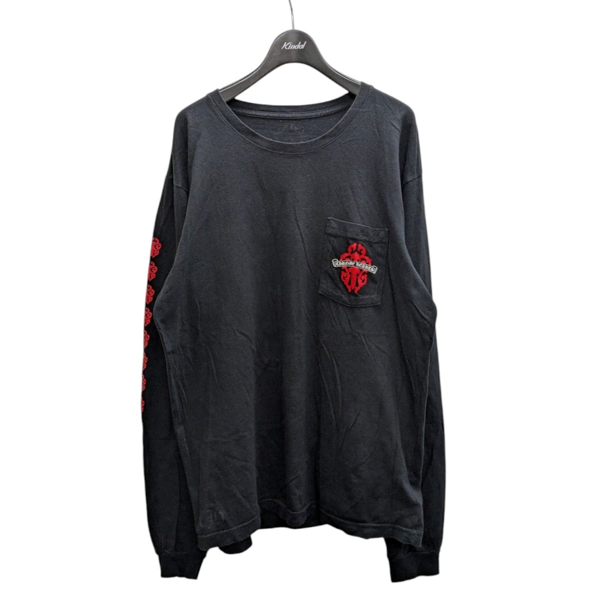 CHROME HEARTS(クロムハーツ) スクロールラベルロングスリーブT