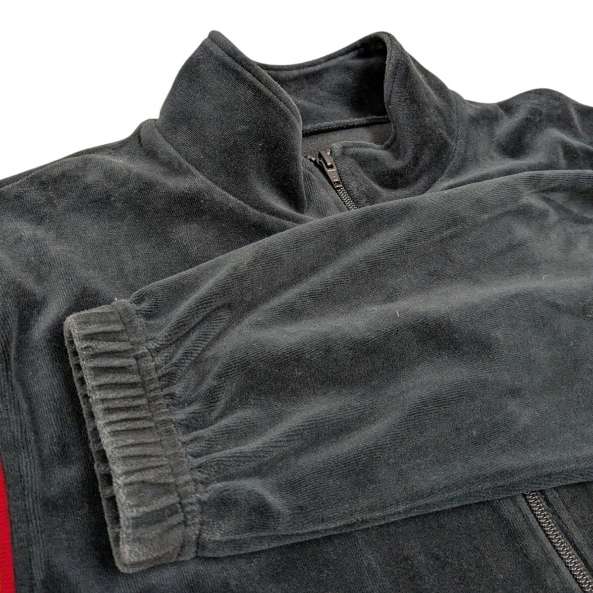 希少✨️HYSTERIC GLAMOUR ベロア ジップ ジャケット ヒスガール SUPREME×Hysteric Glamour Velour Track Jacketベロアジップ