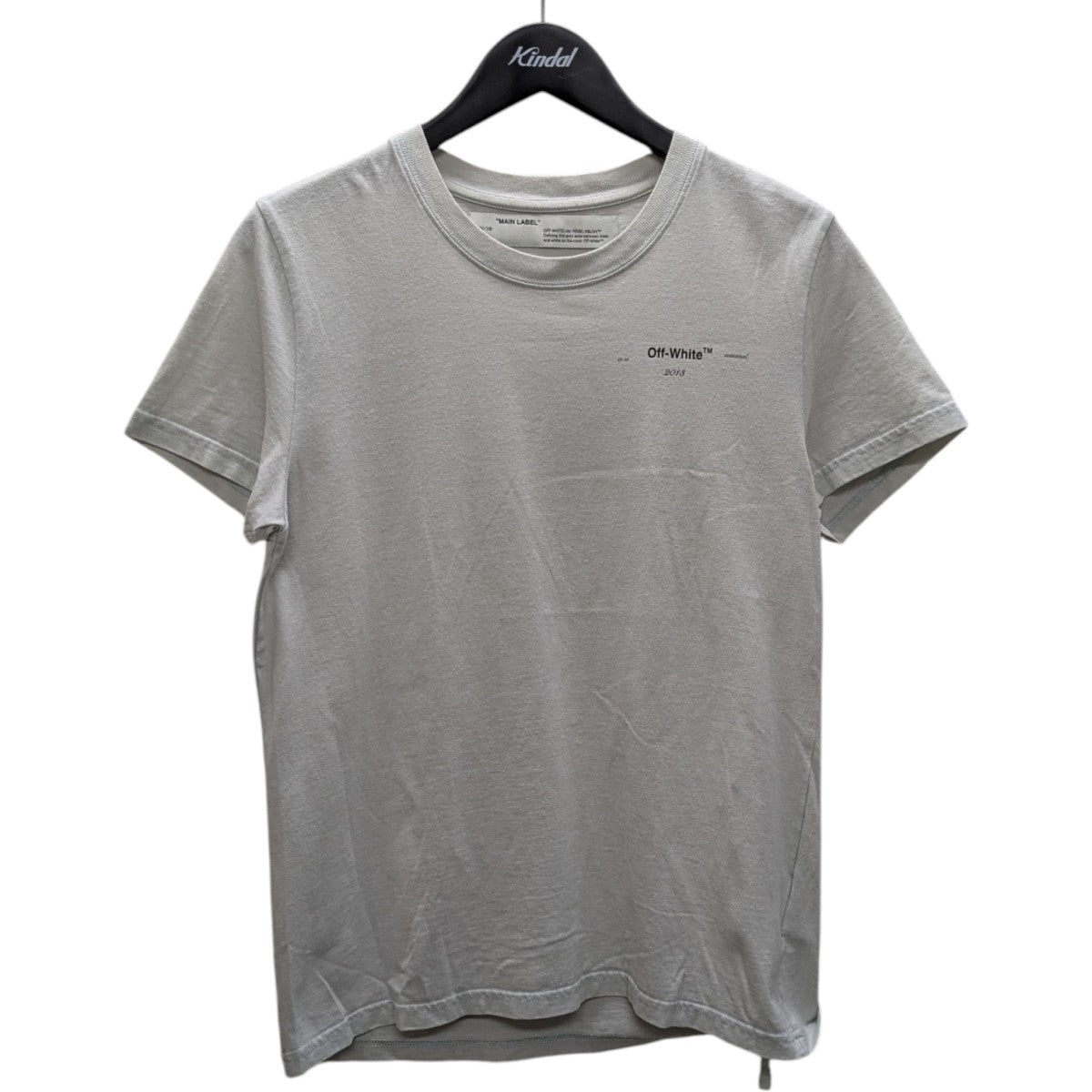 OFFWHITE(オフホワイト) プリントプルオーバーパーカー ブラック