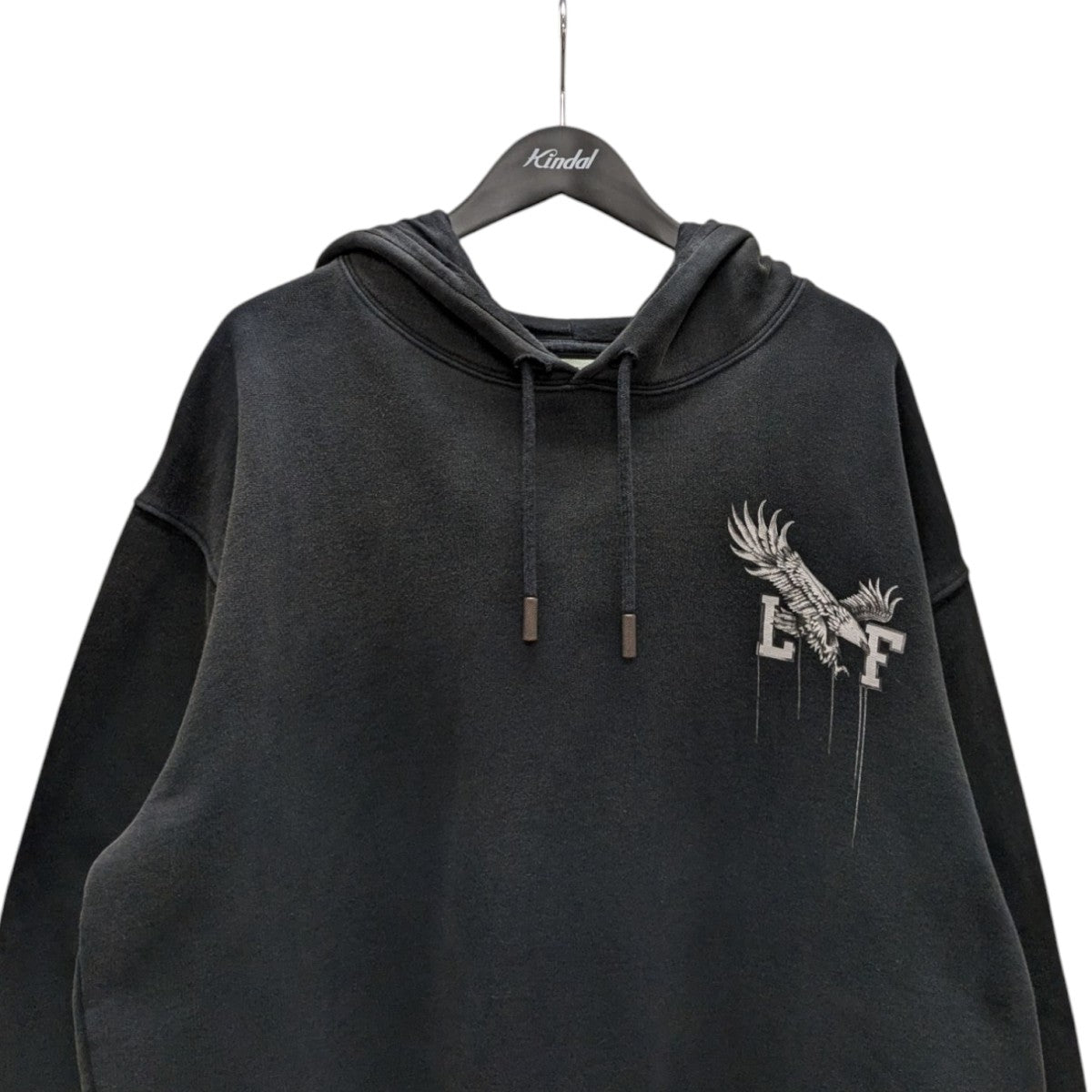 OFFWHITE イーグルプリントフーディ 古着・中古-2枚目のアイテム画像