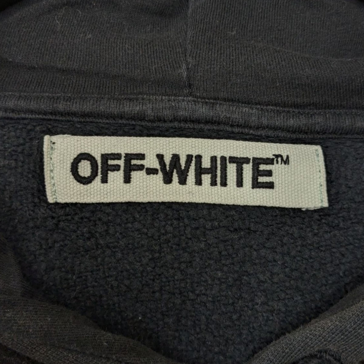 OFFWHITE イーグルプリントフーディ 古着・中古-7枚目のアイテム画像