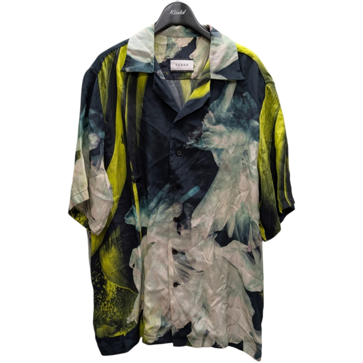 TAAKK(ターク) シルクオープンカラーシャツ TA23SS-SH035