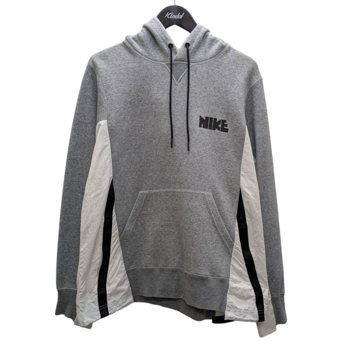 sacai×NIKE プルオーバーパーカー CZ4695-063 グレー サイズ L