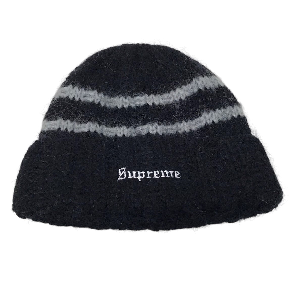 24AWBrushed stripe Beanieビーニー