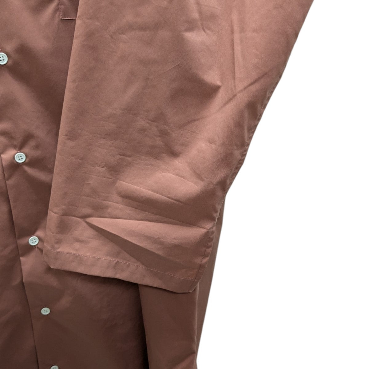 Sise OPEN COLLAR LONG SHIRTシャツコート18AW-SH-05 古着・中古-5枚目のアイテム画像