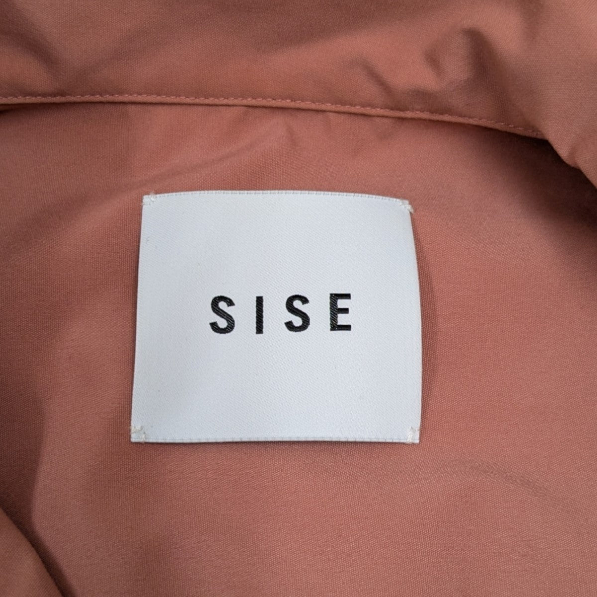 Sise OPEN COLLAR LONG SHIRTシャツコート18AW-SH-05 古着・中古-8枚目のアイテム画像
