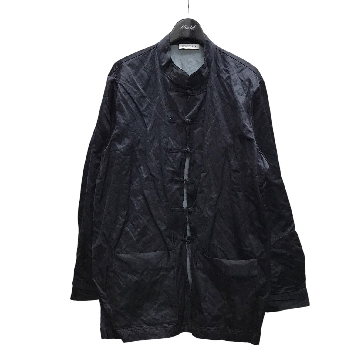 マディソンブルーのCHINOIS STYLE JK チャイナシャツです。 MADISON BLUE トップス 古着・中古アイテム