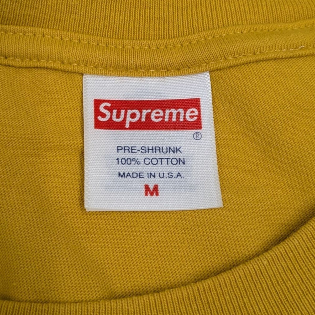 【美品・Mサイズ】Supreme Camels Tee Supreme(シュプリーム) 24AW/4 Life Tee／フォーライフTシャツ