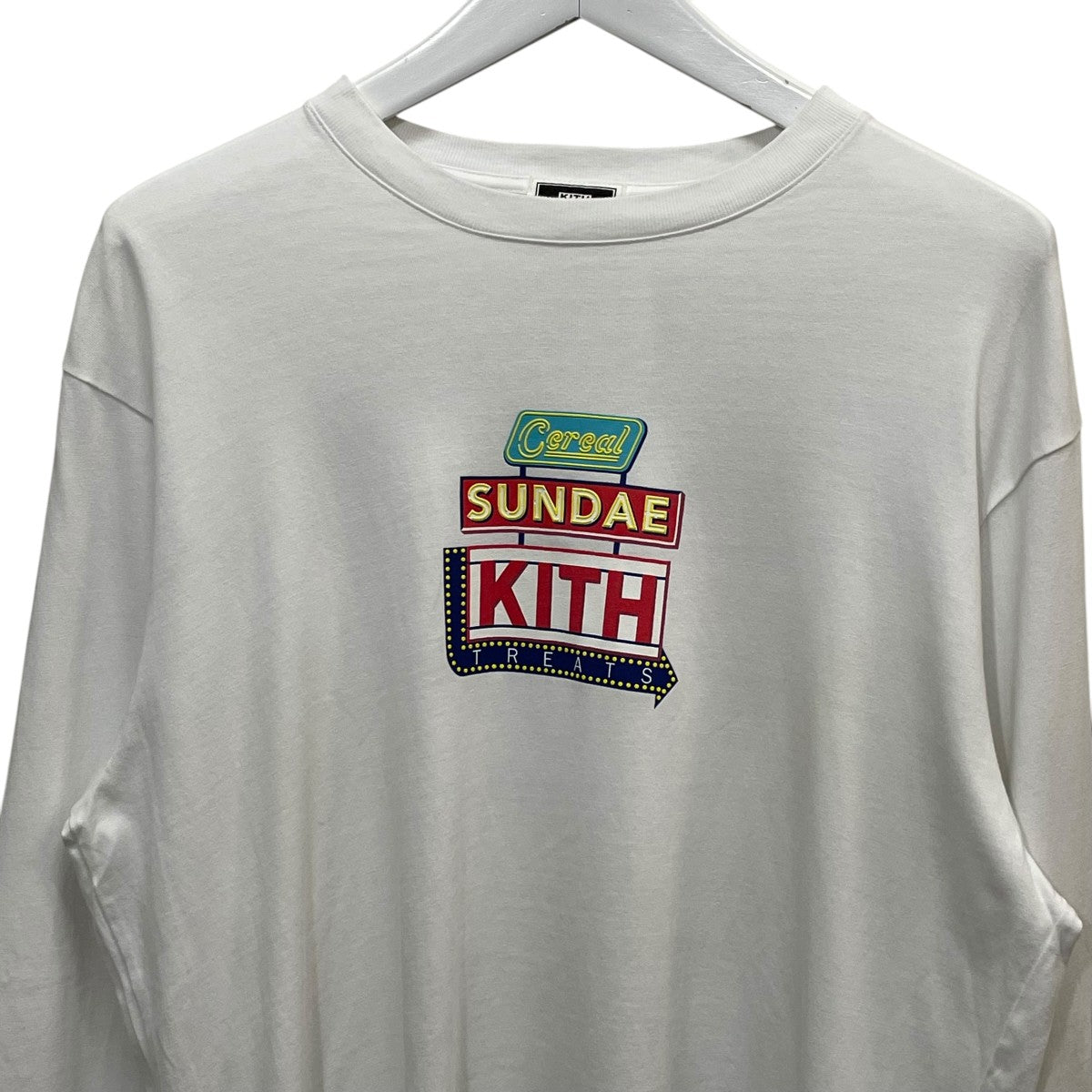 最大80％OFF - 『在庫ロス売買マーケット』 KITH(キス) S｜【公式 サイズ ホワイト ロングスリーブTシャツ トップス