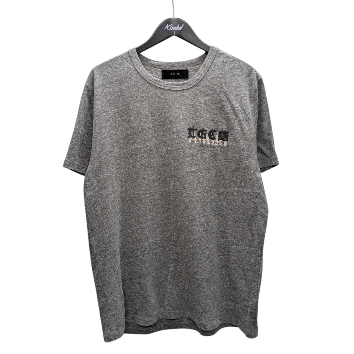 Tシャツ・カットソー AMIRI TSHIRT (AMJYTE1149) AMIRI(アミリ) ロゴプリントクルーネックTシャツAMJYTE1149