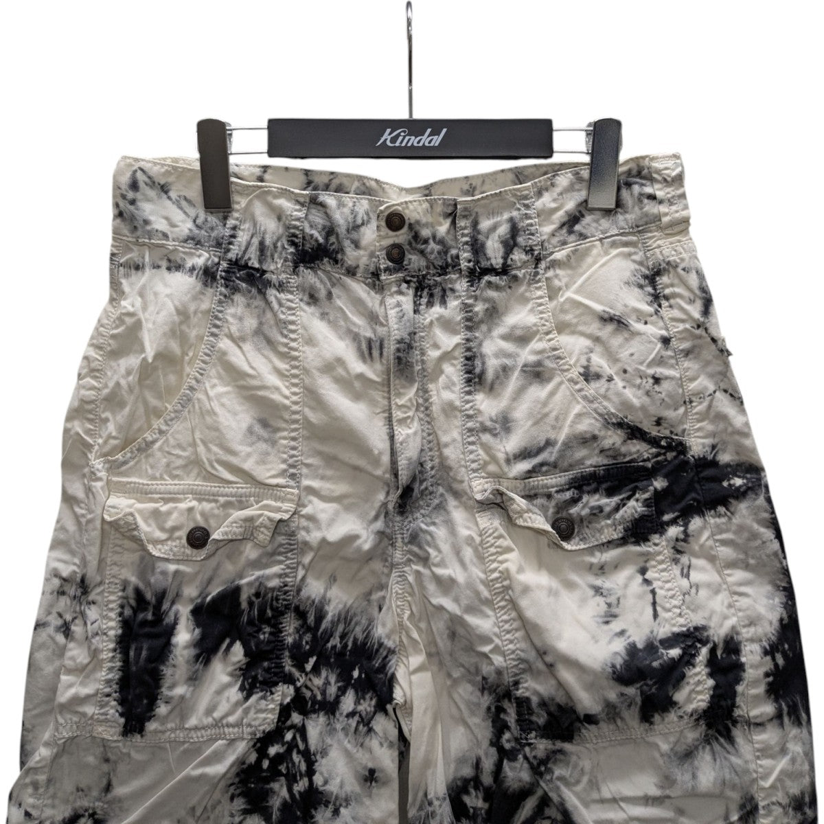 KAPITAL KOUNTRYタイダイ カツラギパンツ size 3 KAPITAL(キャピタル) かつらぎパッチワークテーパードパンツ EK