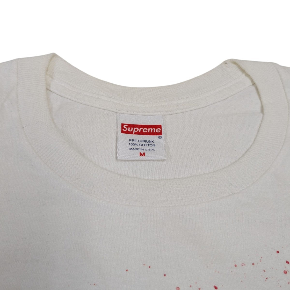 Supreme プリントTシャツ Mサイズ ホワイト Supreme(シュプリーム) プリントTシャツ ホワイト サイズ M