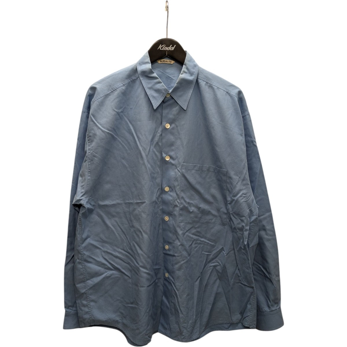 23AW Washed Finx Twill Big Shirt長袖シャツA23AS02TN