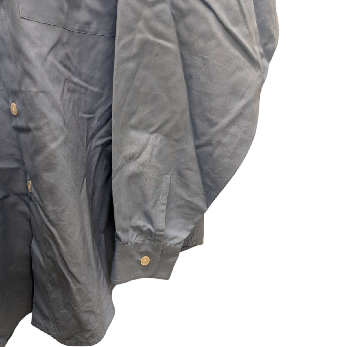 23AW Washed Finx Twill Big Shirt長袖シャツA23AS02TN