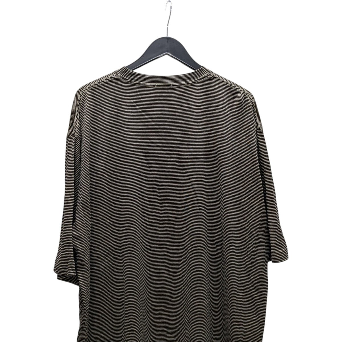 COMOLI(コモリ) ボーダーTシャツZ01-05023 Z01-05023 ブラック