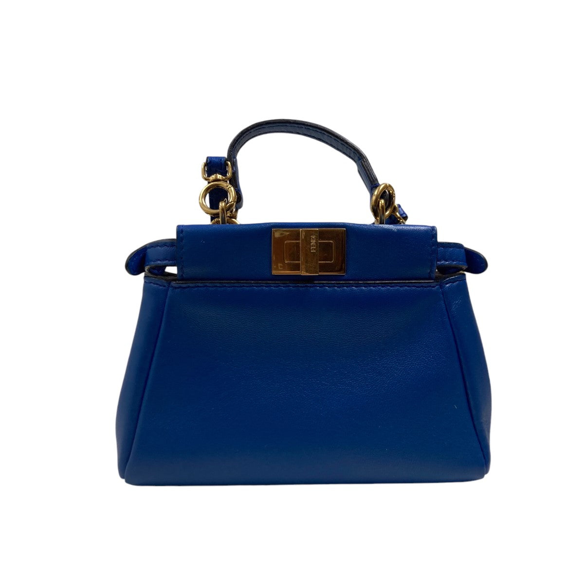 【VINTAGE】フェンディ ピーカブー バッグ FENDI(フェンディ) マイクロピーカブーバッグ ブルー｜【公式