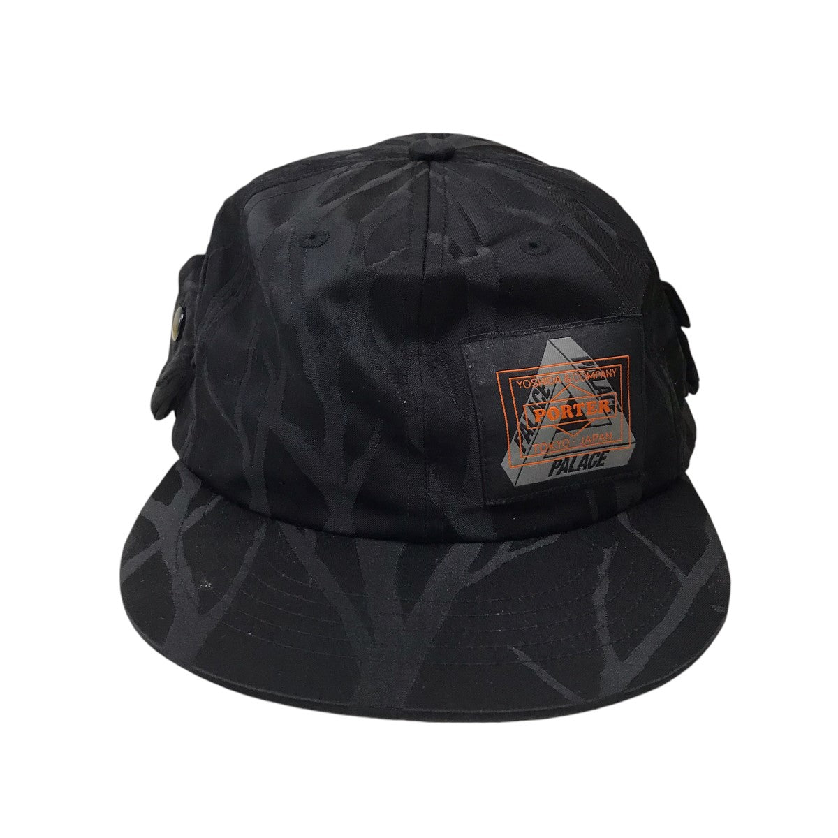 PALACE×PORTER POCKET 6-Panelキャップ ブラック｜【公式】カインドオルオンライン ブランド古着・中古通販【kindal】