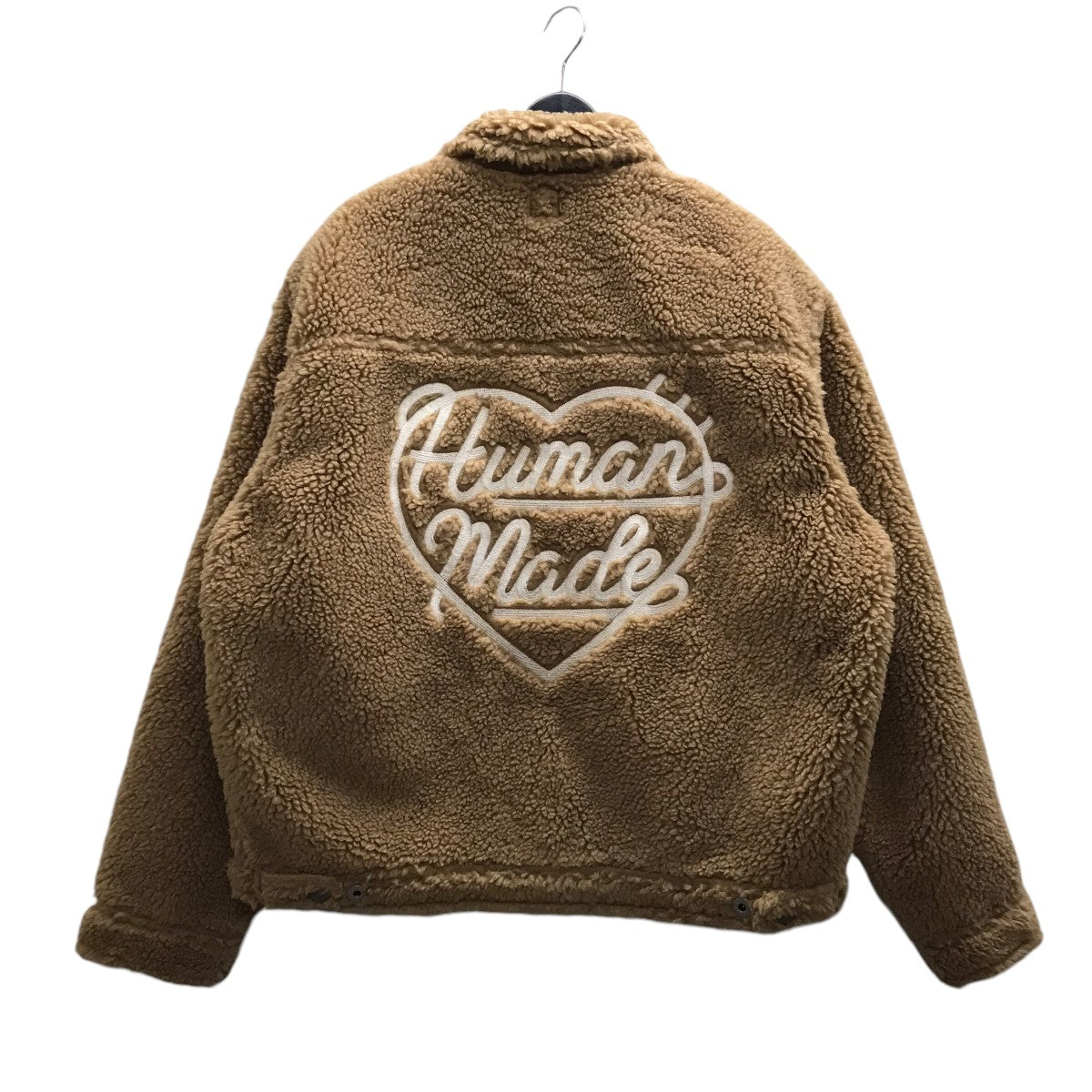 HUMAN MADE(ヒューマンメード) 23AWWOOL BLENDED BOA FLEECE WORK JACKETフリースジャケット ベージュ  サイズ XL｜【公式】カインドオルオンライン ブランド古着・中古通販【kindal】