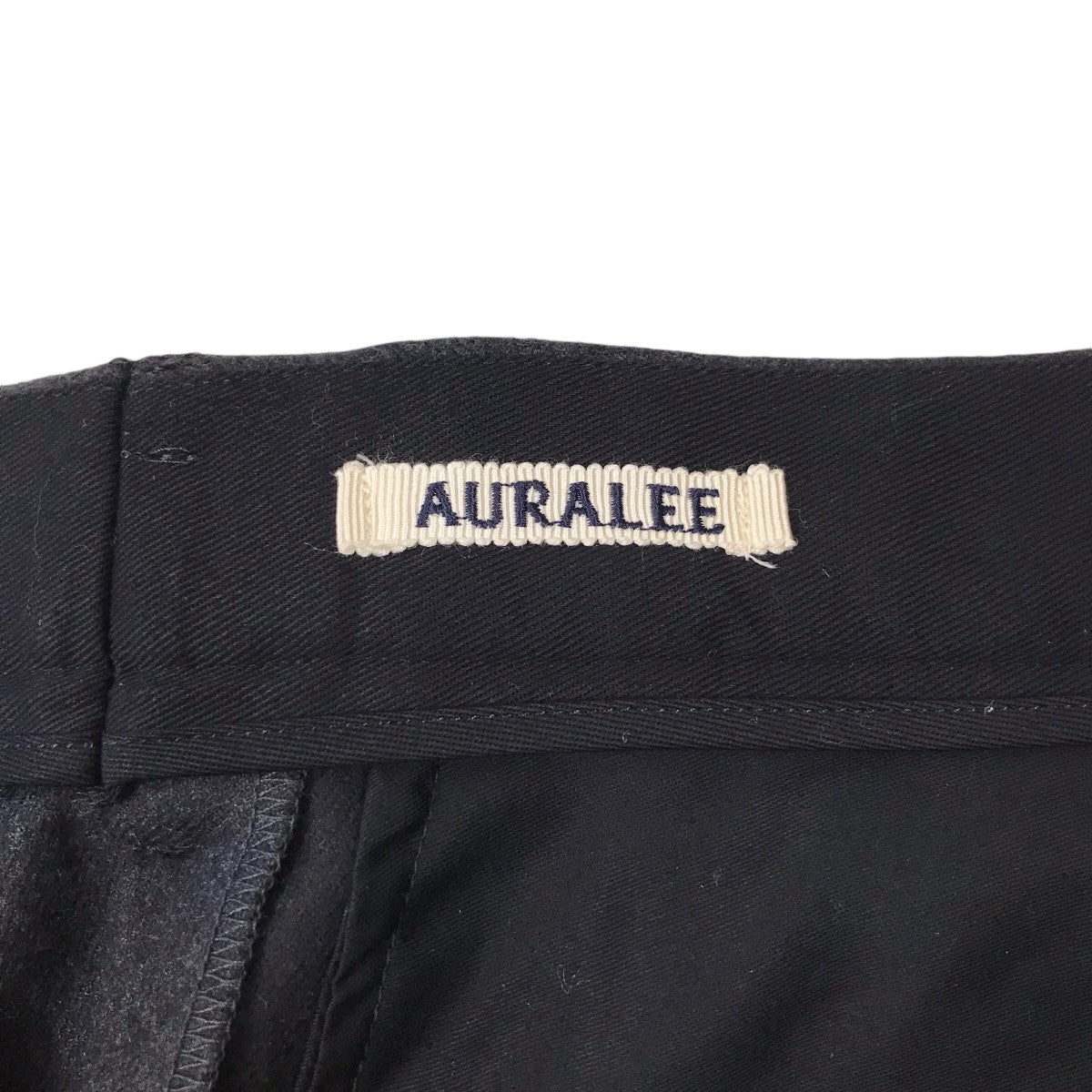 AURALEE(オーラリー) LIGHT MELTON SLACKSウールパンツA24AP02LM