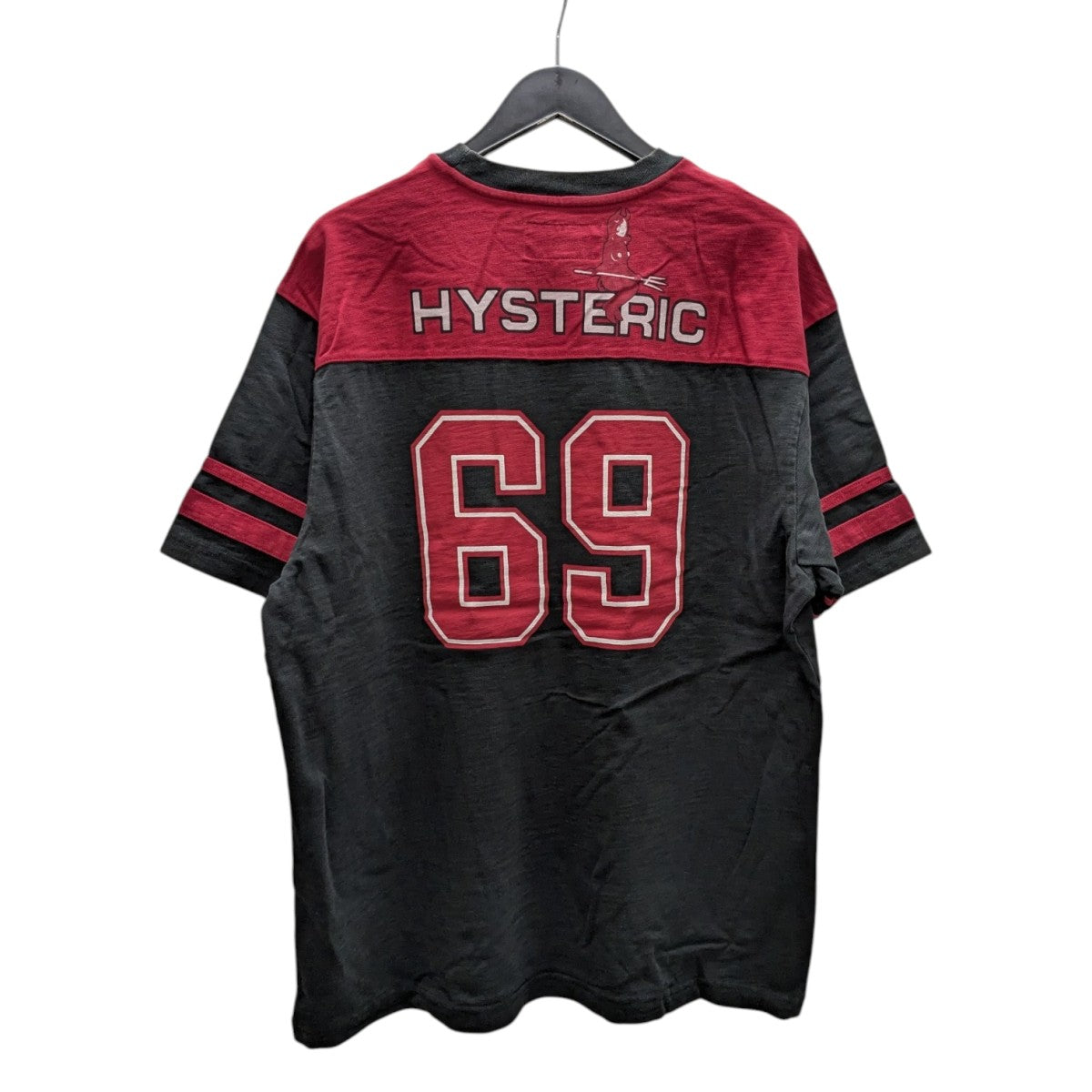 Supreme×Hysteric Glamour 69 Football Top BlackプリントT