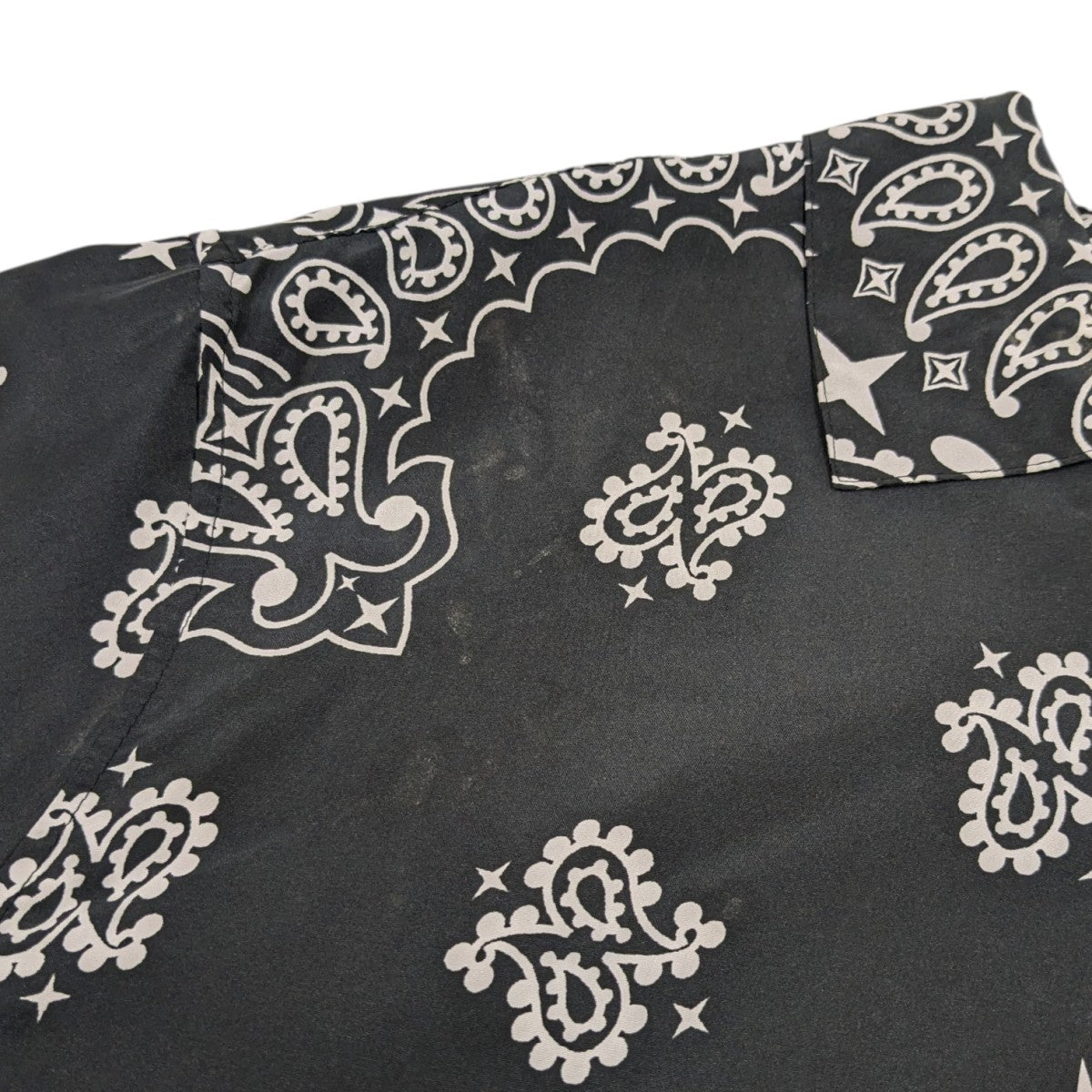 極美品　シュプリーム SUPREME バンダナ シルク シャツ 開襟 半袖　希少 極美品 Supreme Bandana シュプリーム バンダナ シルク エスエス