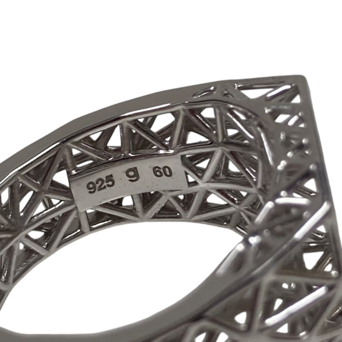 TOM WOOD(トムウッド) Mesh Ringメッシュリング シルバー サイズ 19号 