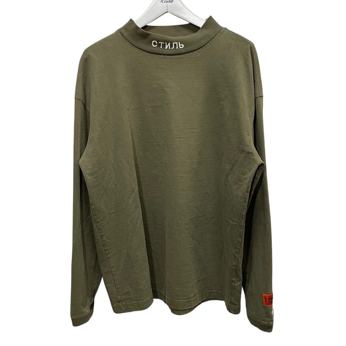 HERON PRESTON ロングスリーブTシャツHMAB017F20JER001 古着・中古-1枚目のアイテム画像
