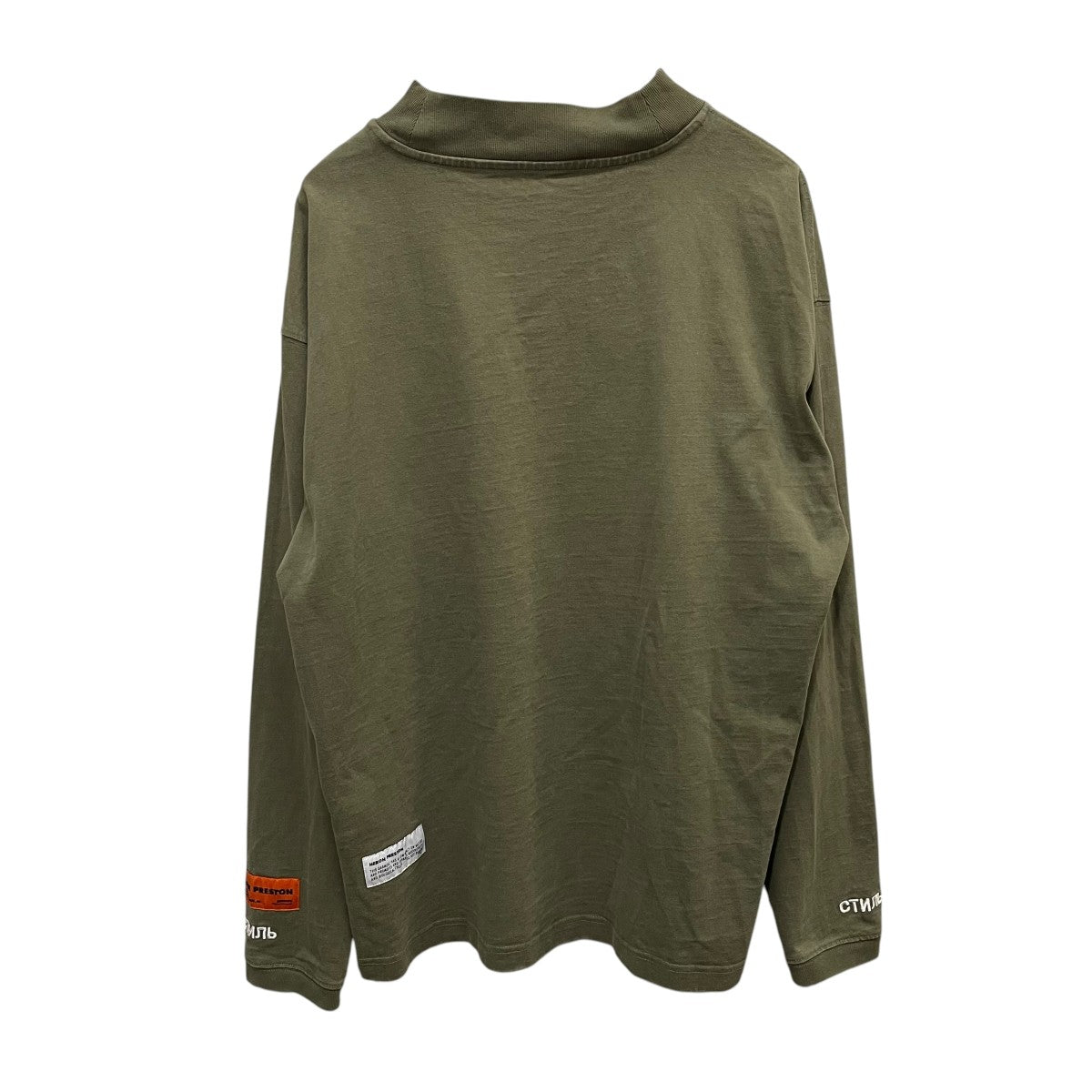 HERON PRESTON ロングスリーブTシャツHMAB017F20JER001 古着・中古-2枚目のアイテム画像