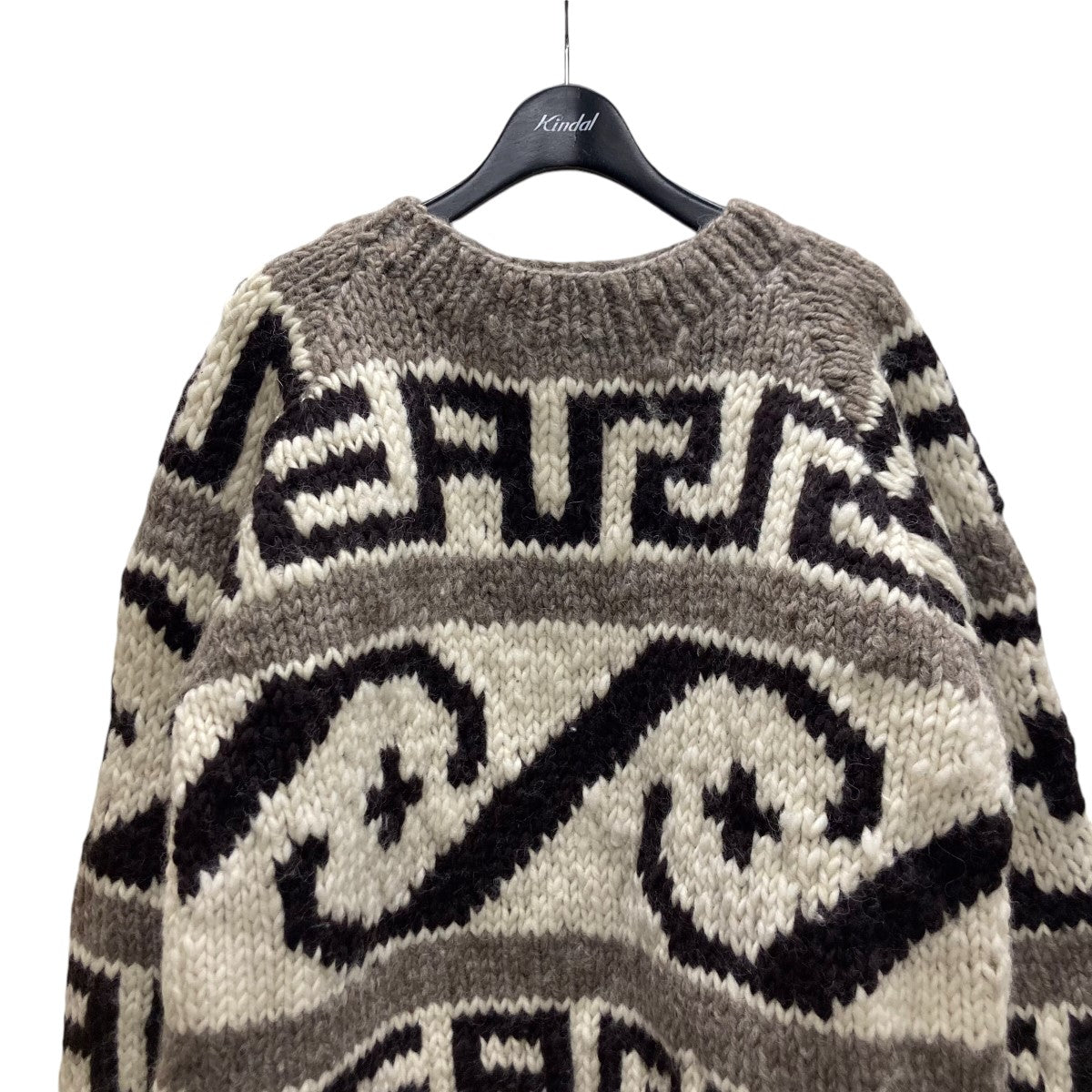稀少 WEIRDO 13AW カウチンセーター フランケン XLサイズ 希少サイズ！weirdo 名作 カウチン ニット フランケンシュタイン