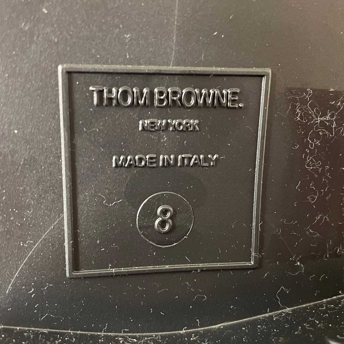 Thom Browne(トム・ブラウン) レインブーツ ブラック サイズ 8