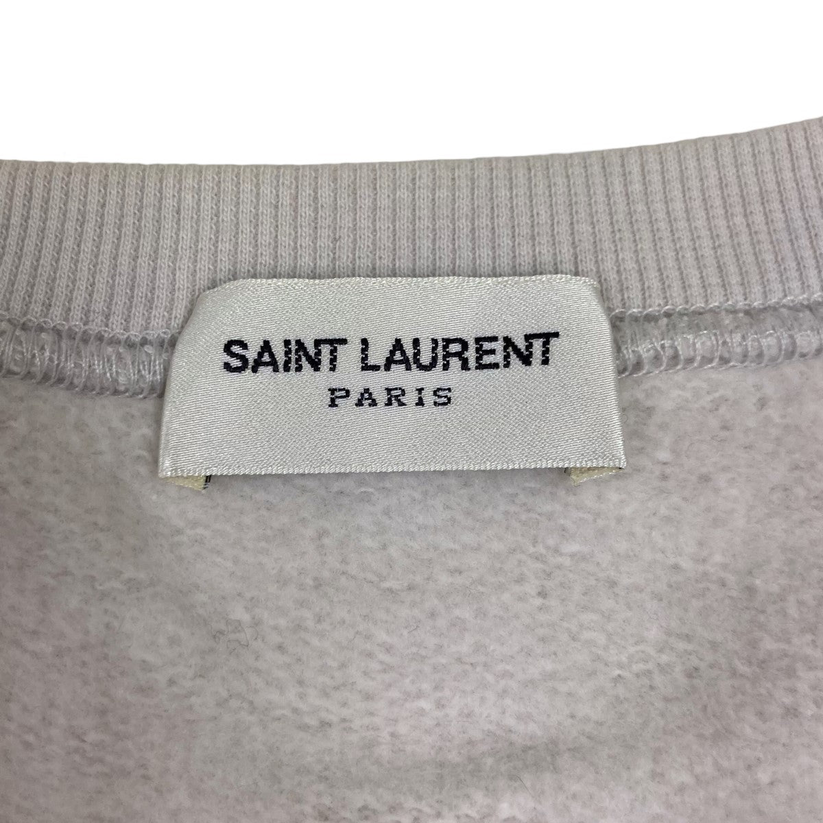 Saint Laurent Paris(サンローランパリ) ロゴクルーネックスウェット666979 Y36IP 666979 Y36IP グレー  サイズ M｜【公式】カインドオルオンライン ブランド古着・中古通販【kindal】