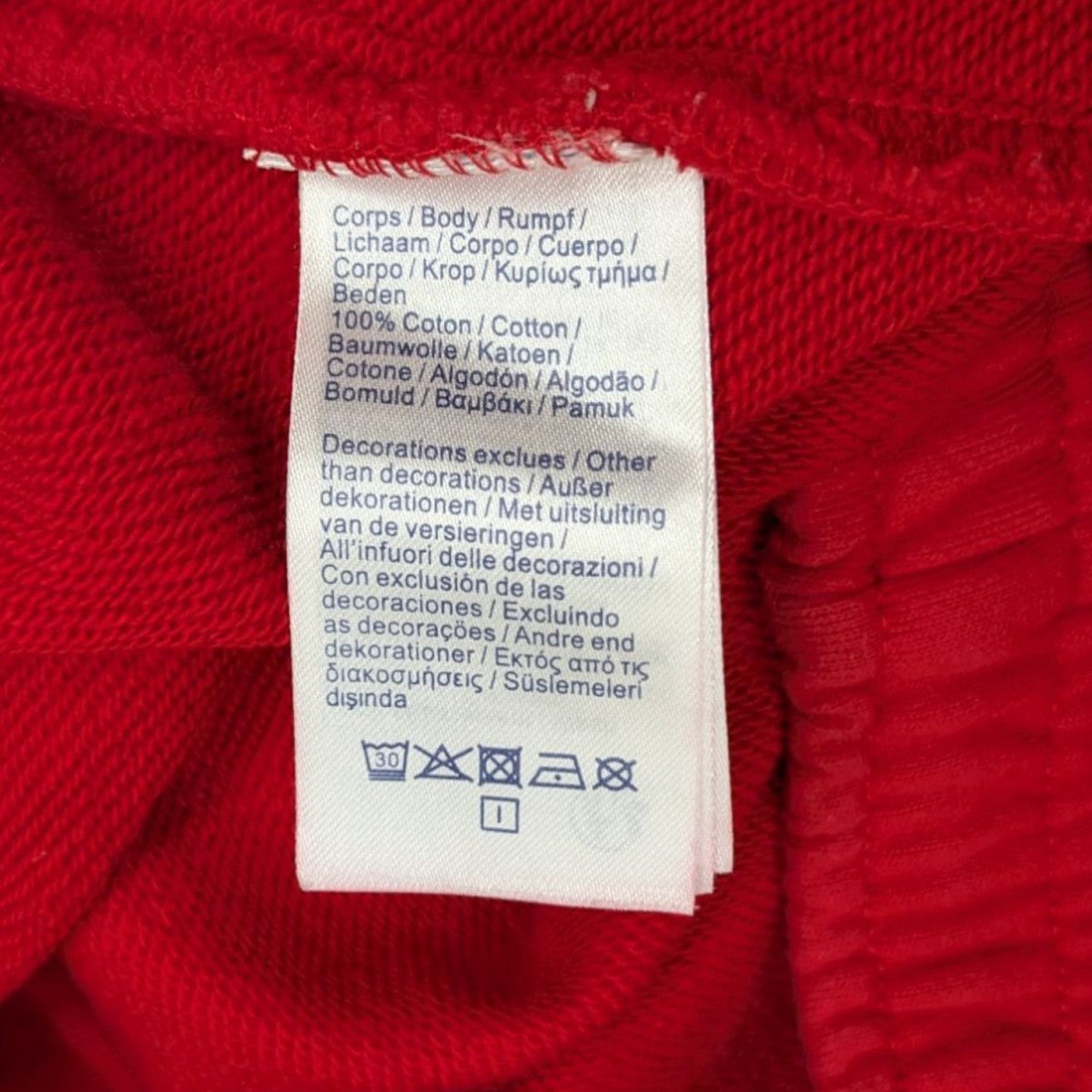 Supreme×LACOSTE 19AWハーフパンツFH2308 FH2308 レッド サイズ M