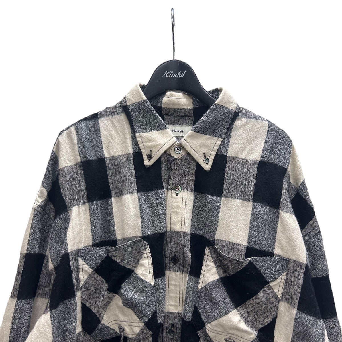 24AWTie Shirt (Block-Checked)ブロックチェックシャツ