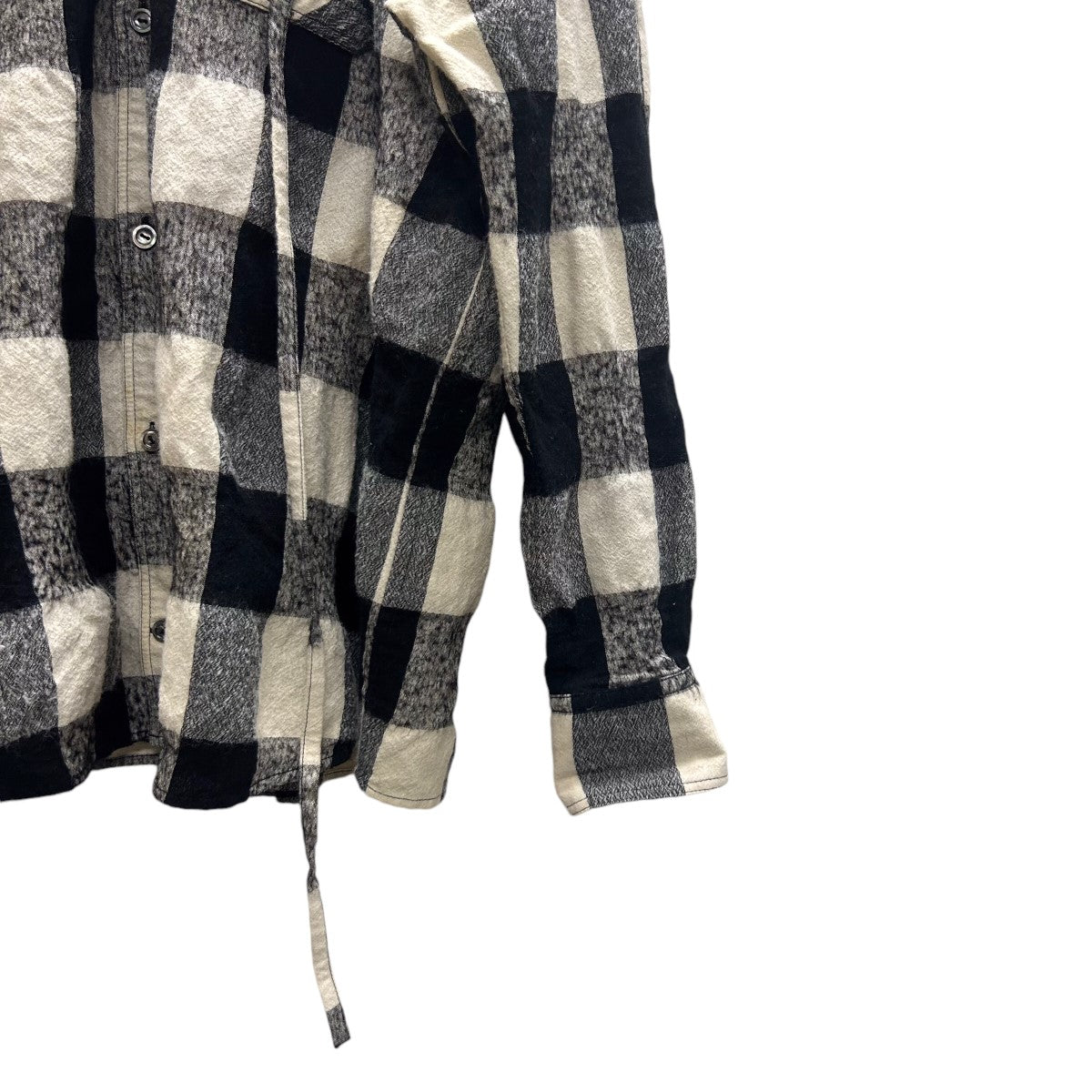 24AWTie Shirt (Block-Checked)ブロックチェックシャツ