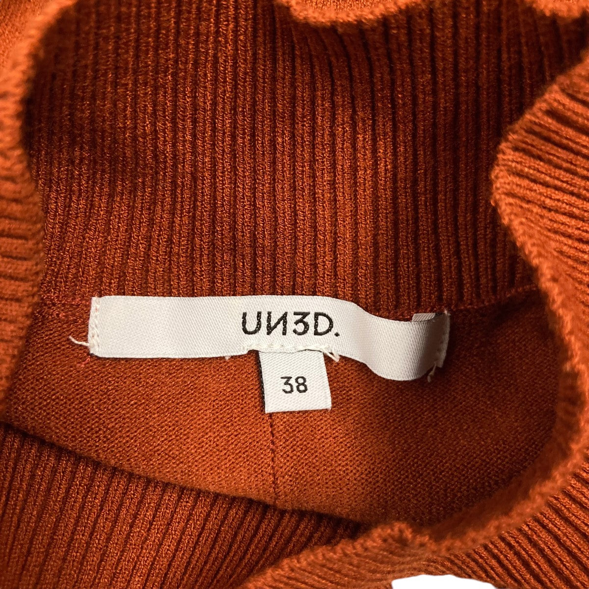 UN3D.】3パーツスリーブニットワンピース 38サイズ 【公式通販】