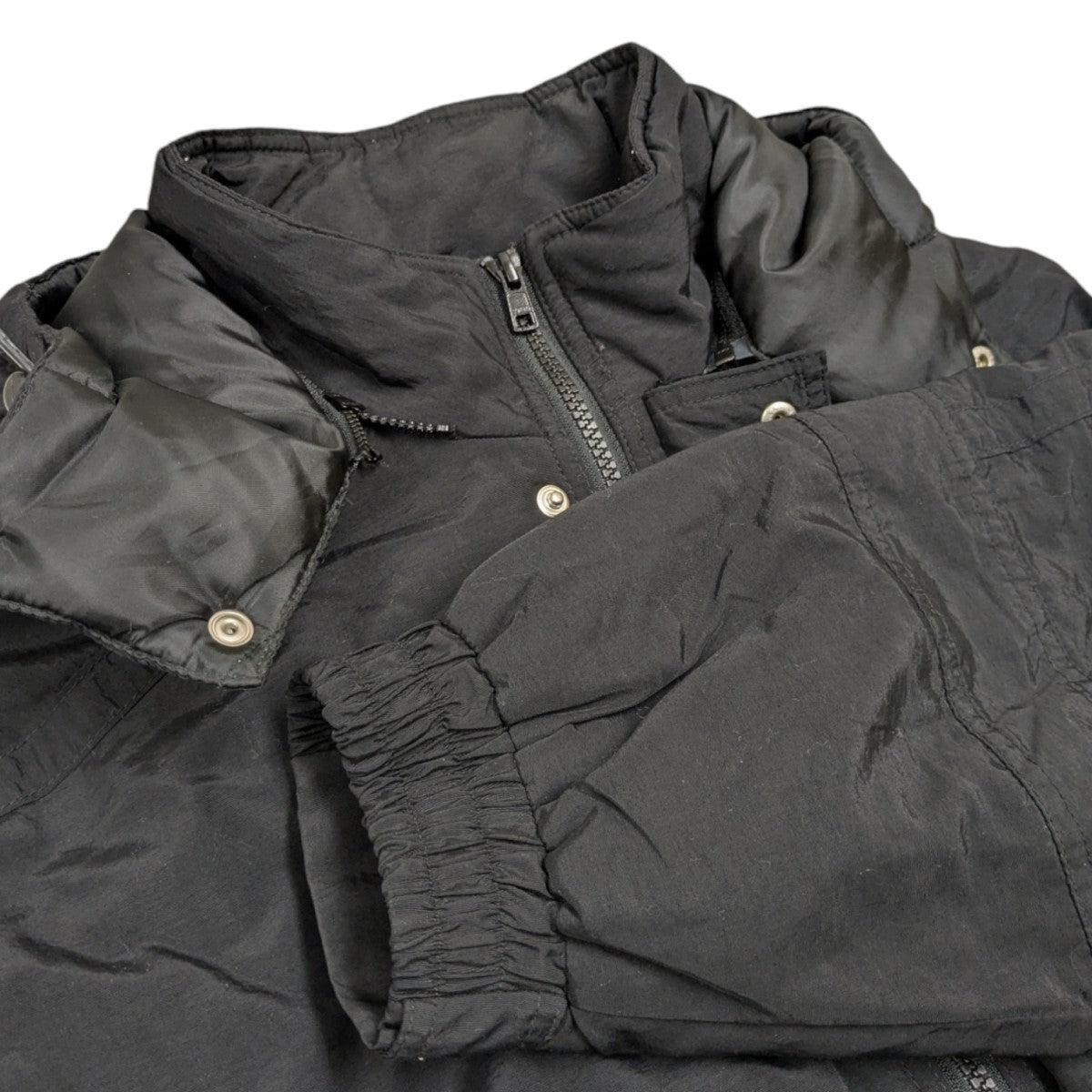 sleeve logo sideline parka中綿 モッズコート