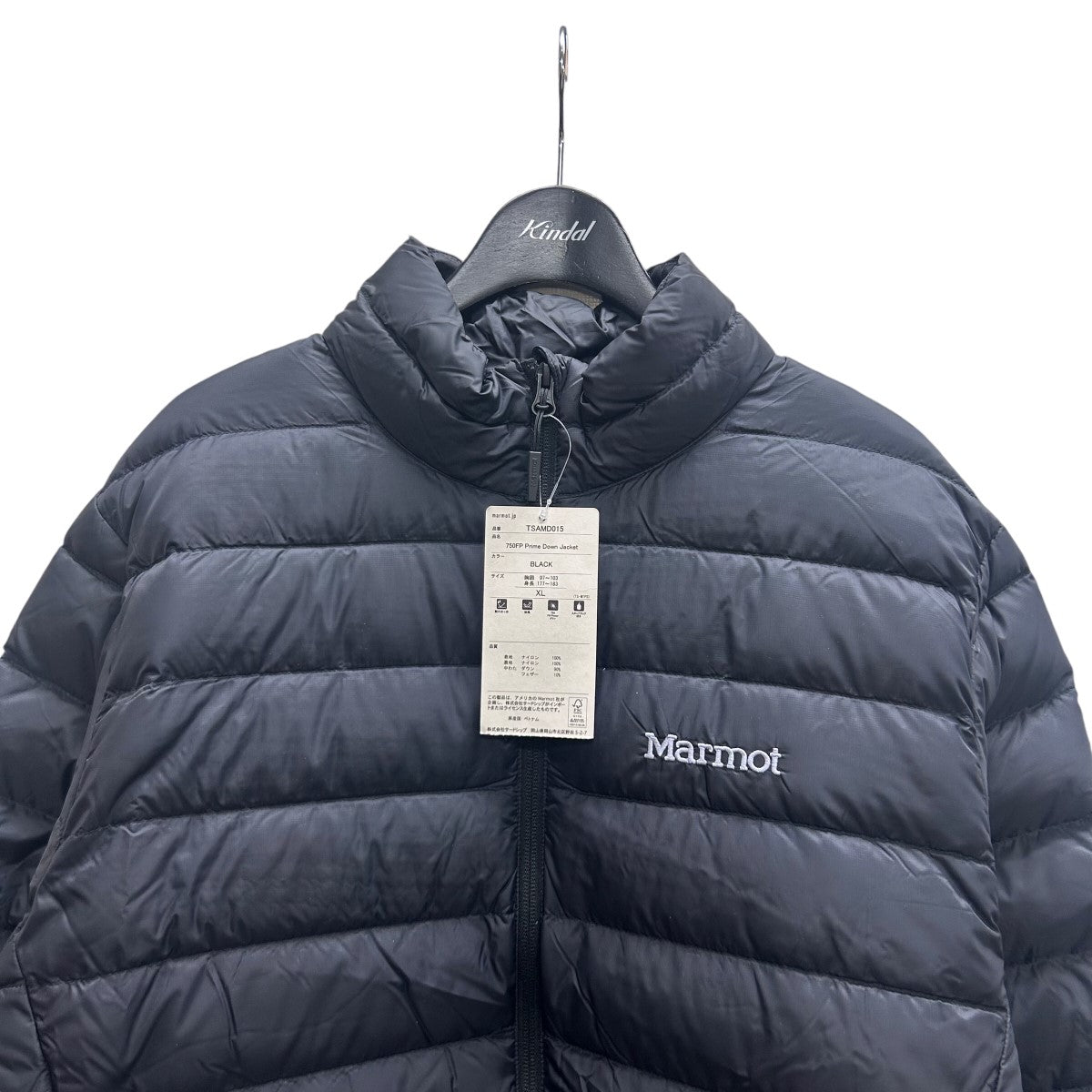 未使用】Marmot 750FP Prime Down Jacket ブラック