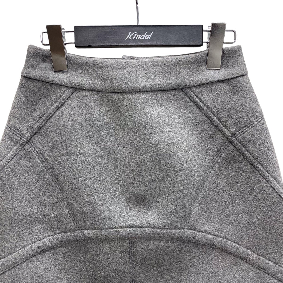 ALEXANDER WANG(アレキサンダーワン) Wool Neoprene Back Flutter Skirtウールミニスカート403901F13  403901F13 グレー サイズ XS｜【公式】カインドオルオンライン ブランド古着・中古通販【kindal】