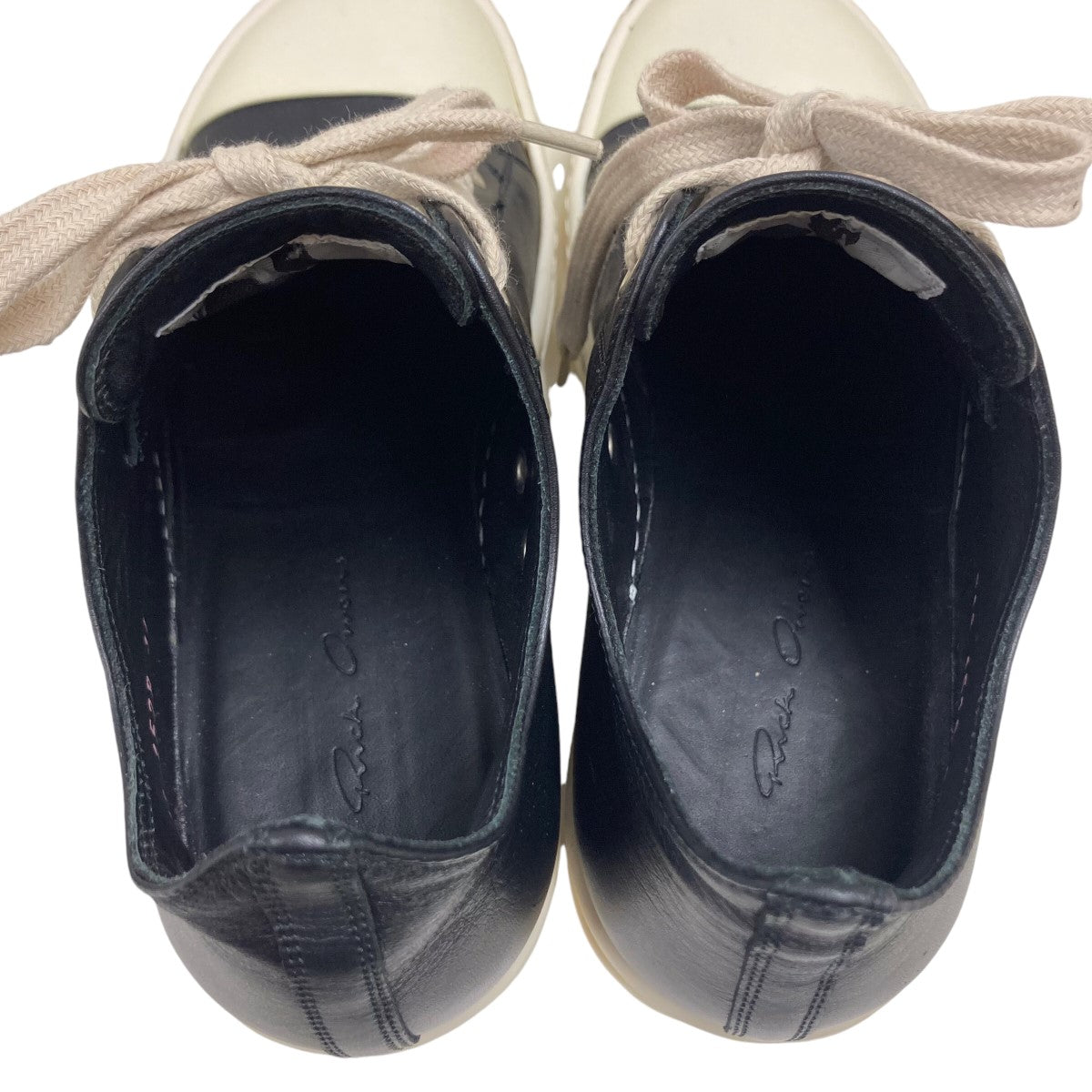 RICK OWENS(リックオウエンス) LOW SNEAKSレザーローカット