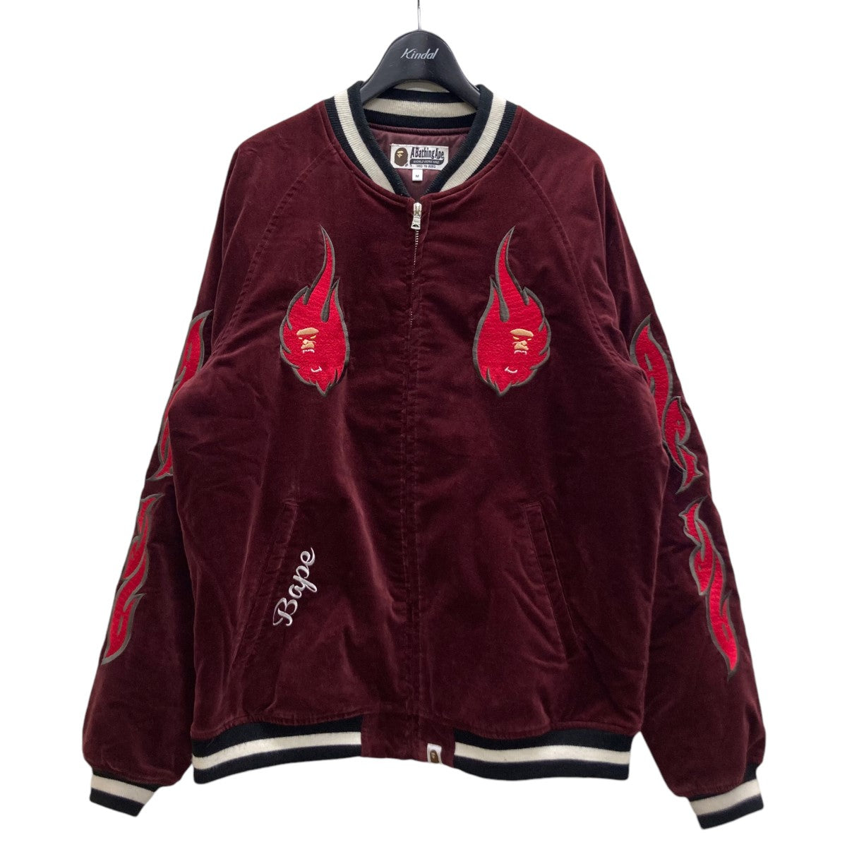 VELOUR SOUVENIR JACKETベロアジップジャケット001LJF801020X