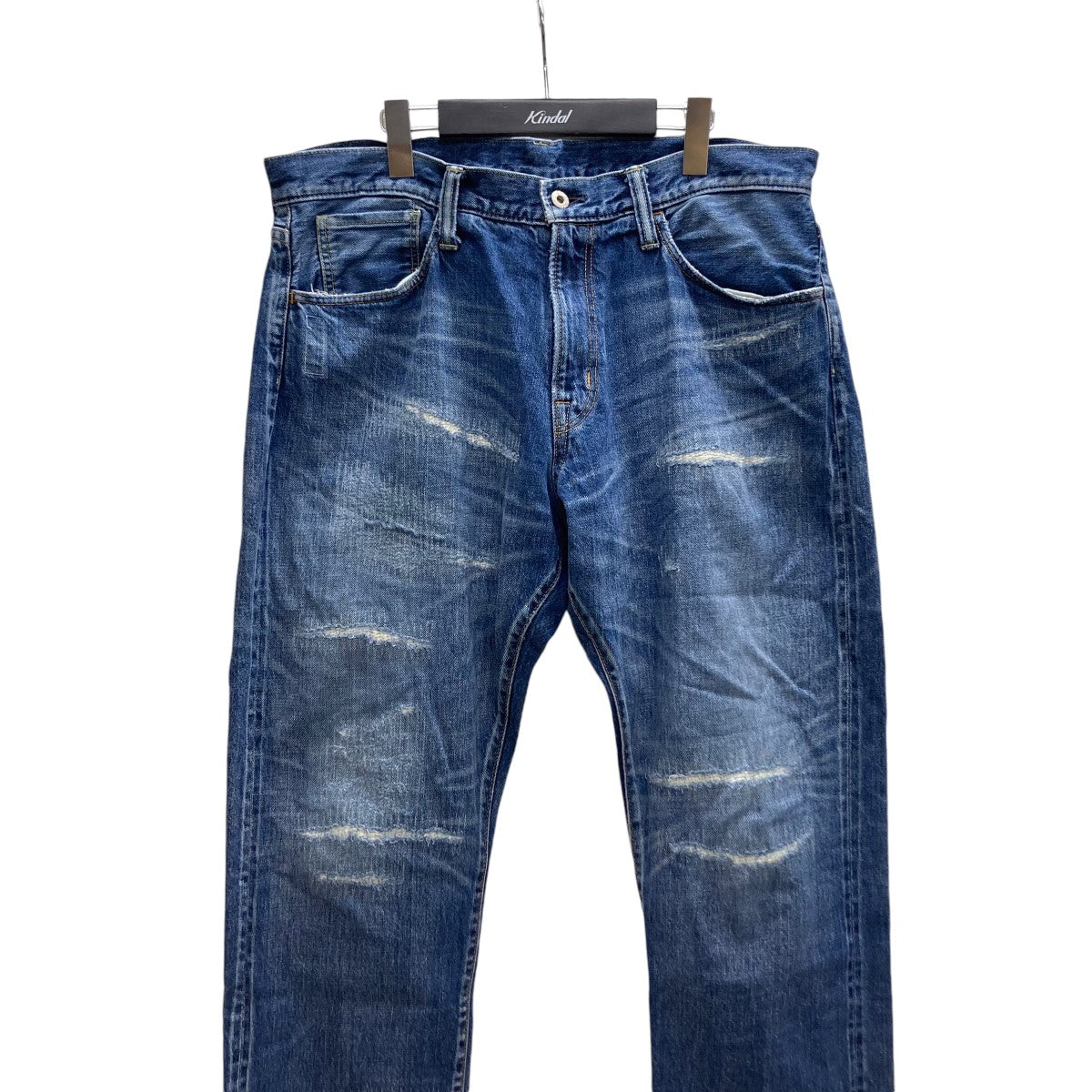 SEQUEL×FRAGMENT DESIGN ダメージデニムパンツ インディゴ