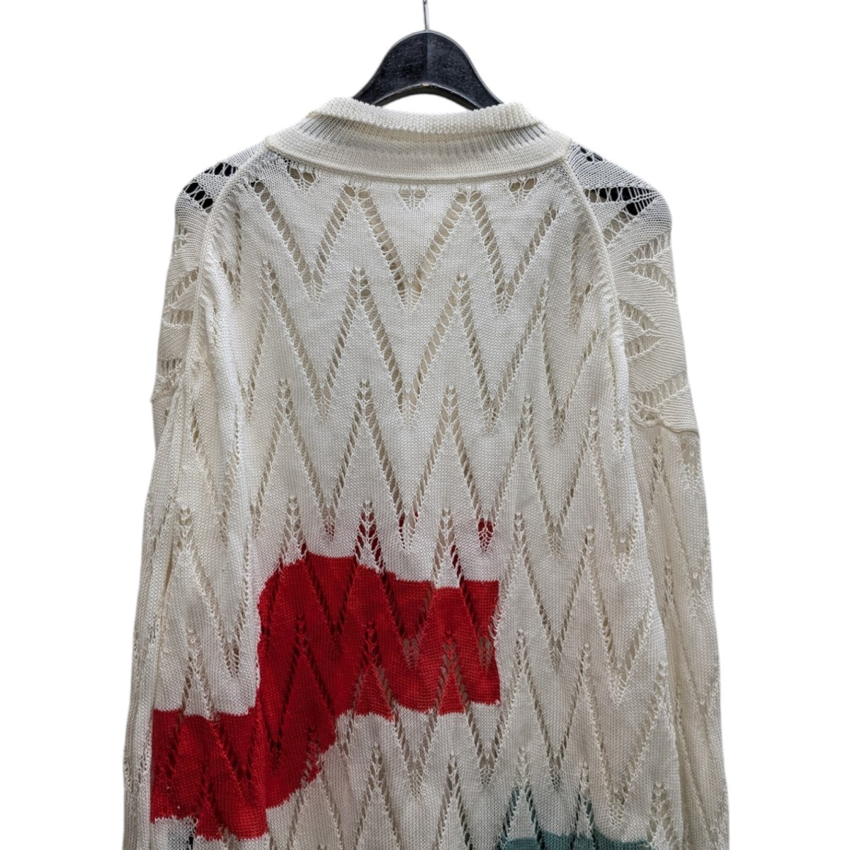 24SSpainting knit poloニット0424010501