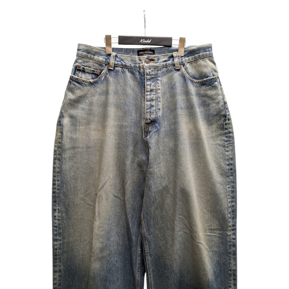 22AWLarge Baggy Jeansコーティングラージバギーデニムパンツ719341 TNW60