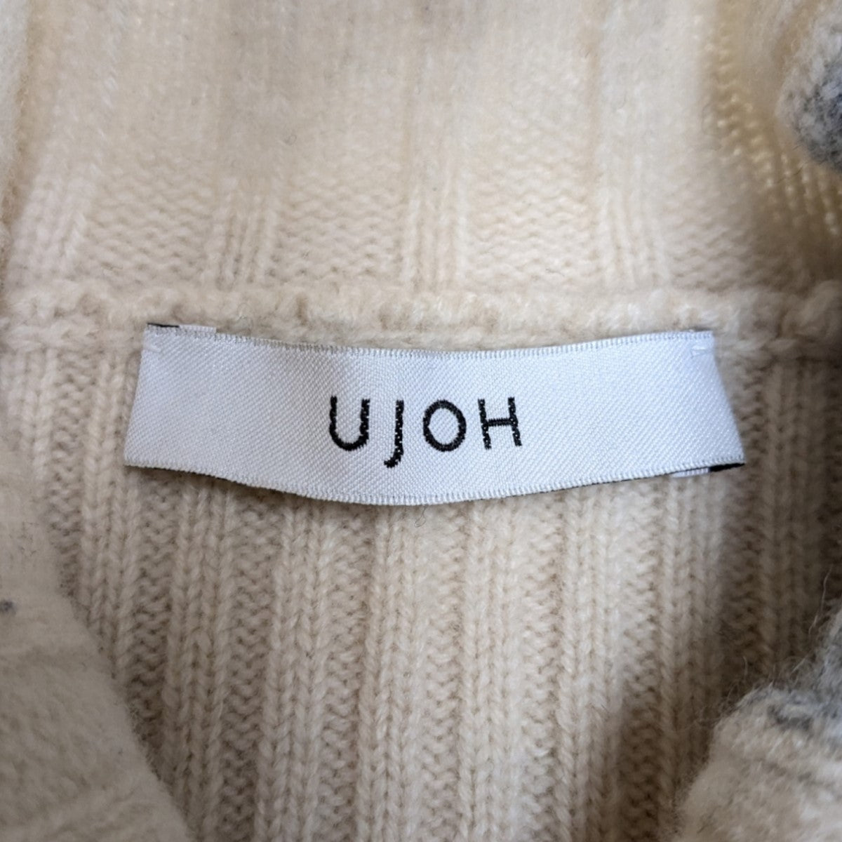 Cropped Turtle Neck KnitタートルネックニットU783-K04-105