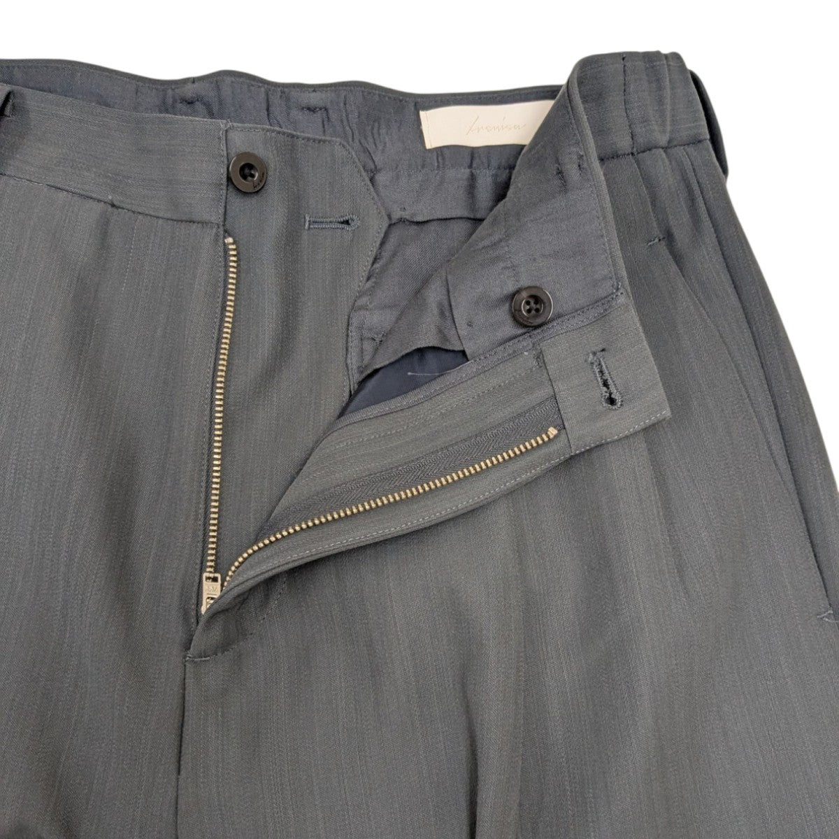 3/12まで出品】Irenisa ワイドスラックス グレー イレニサ