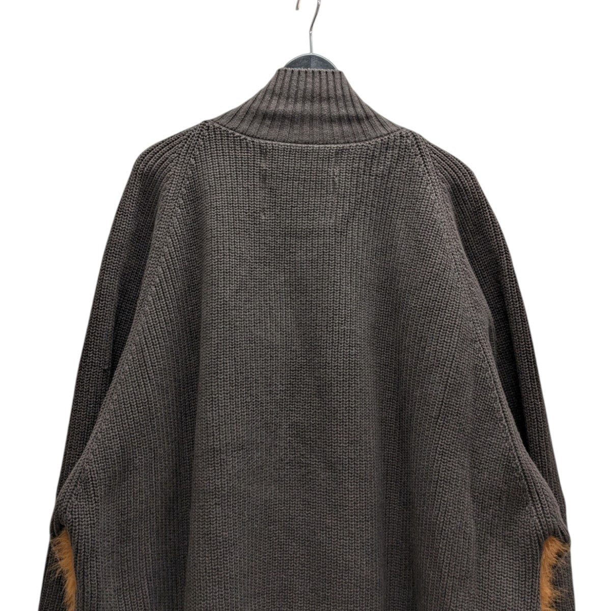 24AWBEAR DRIVERS KNIT BROWNドライバーズニット24AW K-4