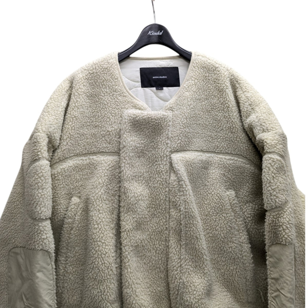 ENTIRE STUDIOS(エンタイアスタジオ) FLUFFY OVERCOATフリースオーバー 