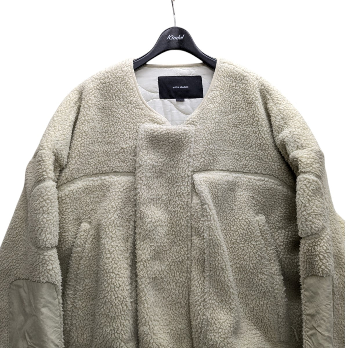 ENTIRE STUDIOS(エンタイアスタジオ) FLUFFY OVERCOATフリースオーバー 